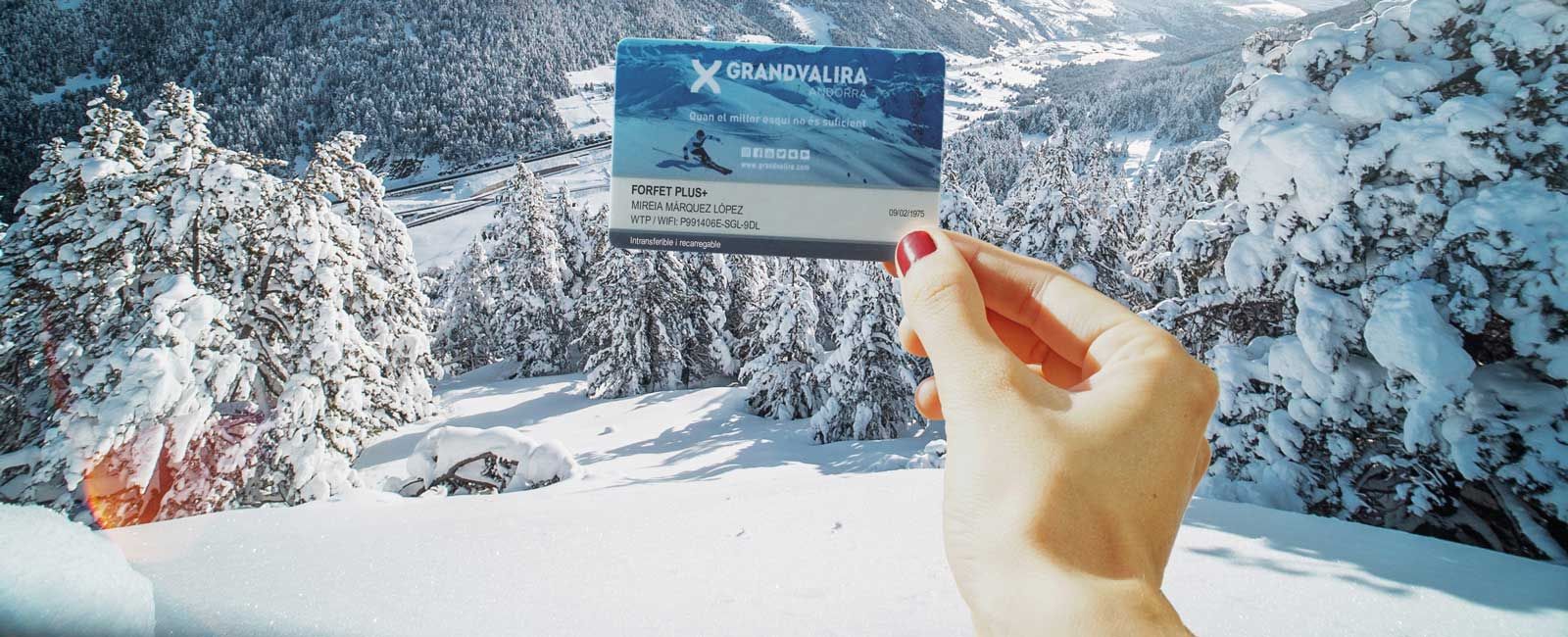 Ski passes sale point only for our guests