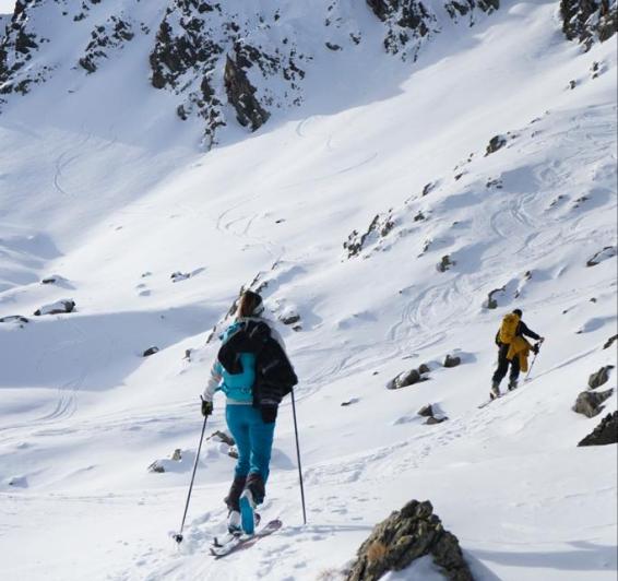 Ski touring