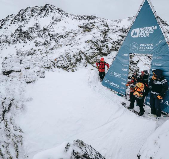 Freeride World Tour to Ordino Arcalís!