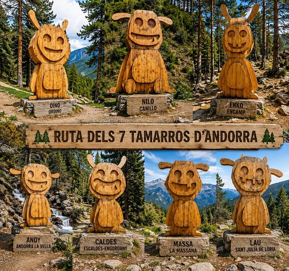 La ruta de los Tamarros de Andorra