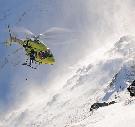 Volar en helicóptero